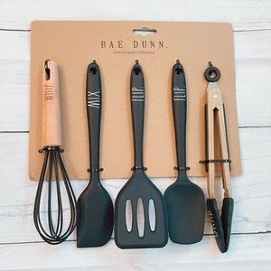 NWT RAE DUNN, 5 Piece Mini Kitchen Utensils